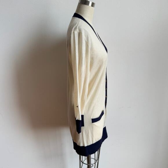 BARNEY'S CO-OP Wool/Cashmere Blend Cardigan - Picture 3 of 12